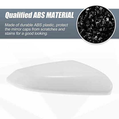 Right Passenger Side Mirror Cover Cap for Honda Civic (2016-2021)
