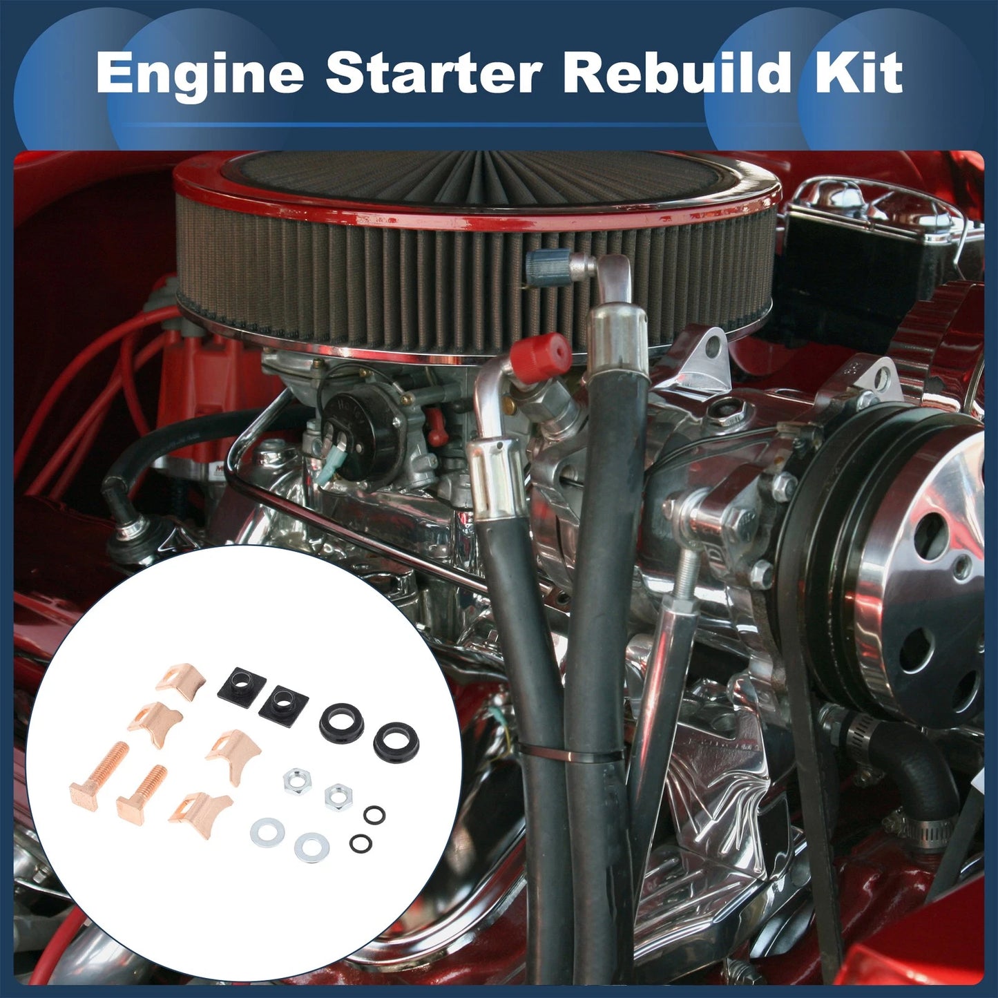 Starter Rebuild Kit for Dodge B150 Base (1991-1994)