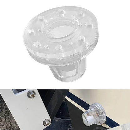 Boat Scupper Valve Anti-Backflow Anti-Clogging Design for All Boats