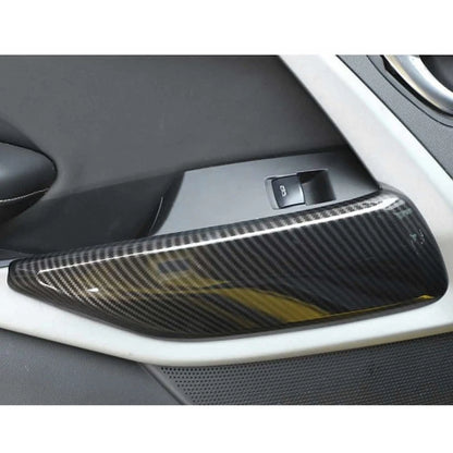 Carbon Fiber Interior Door Panel Covers for Chevy Camaro (2010-2023)