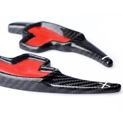 2 x Carbon Fiber Shift Paddle Extensions for Benz GLA GLK CLA (2014)