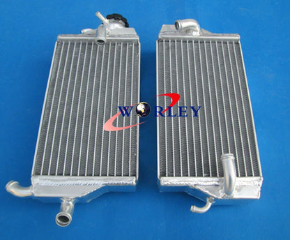 Aluminum Radiator + Black Hose for Honda CR250 CR250R (2000-2001)