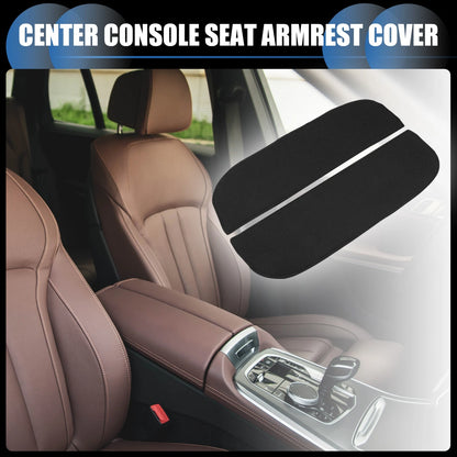 Armrest Protector Covers  for BMW X5 X6 (2010-2018) Neoprene Black