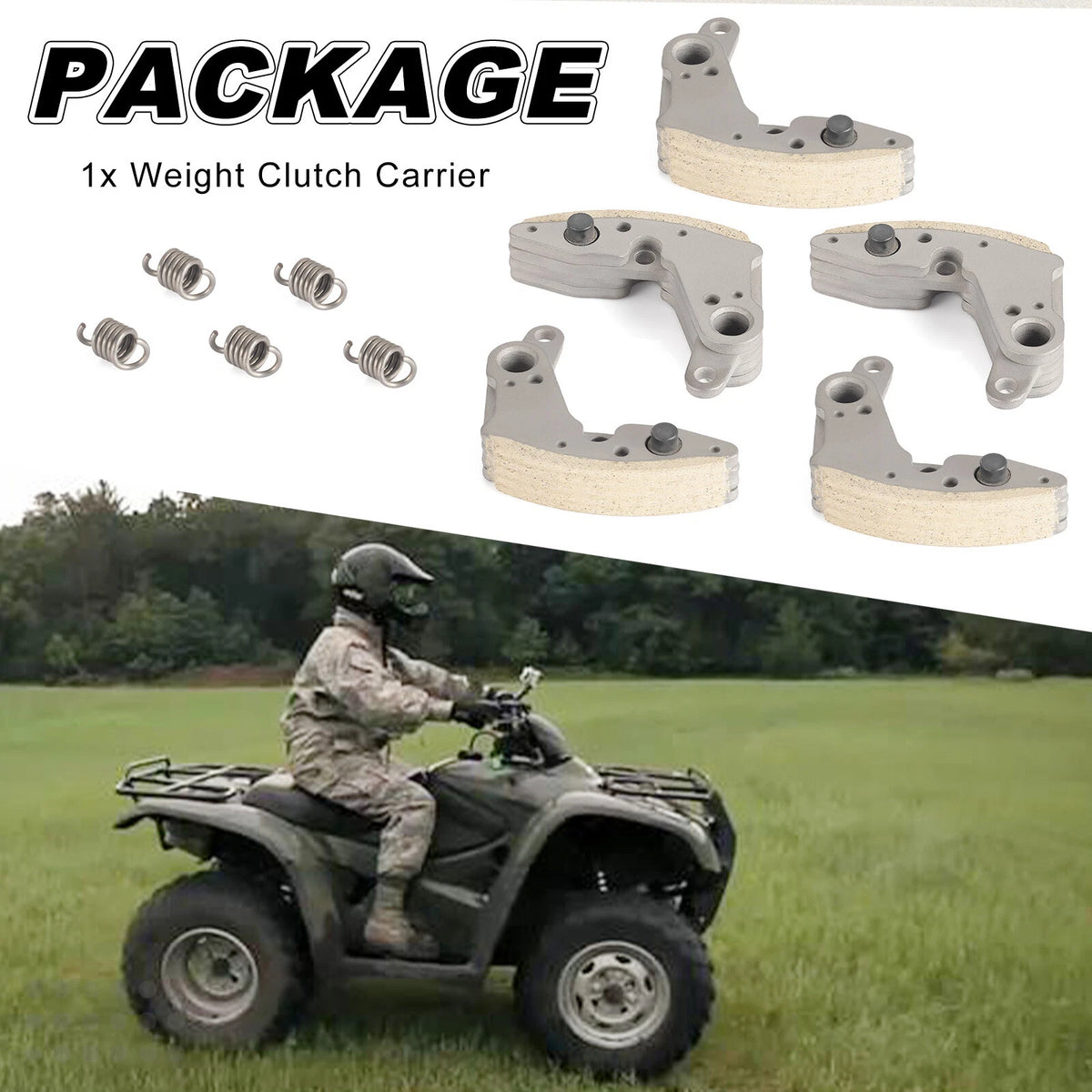 Wet Clutch Centrifugal Carrier Shoes 2x4 for Suzuki Eiger