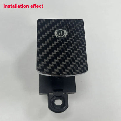 Carbon Fiber Electronic Parking Button Cover Trim for Maserati GranTurismo 08-17
