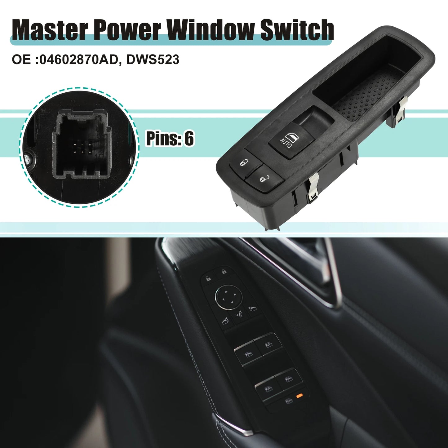 Master Power Window Switch for Dodge Ram 2500 (2010)
