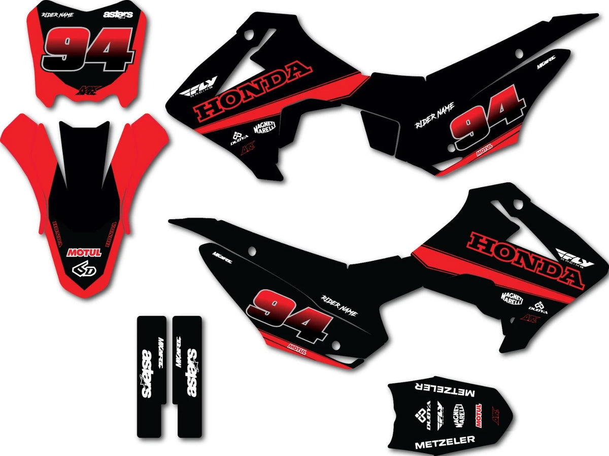 Graphics Full Kit for Honda CRF 110 (2013-2018) United Style Stickers