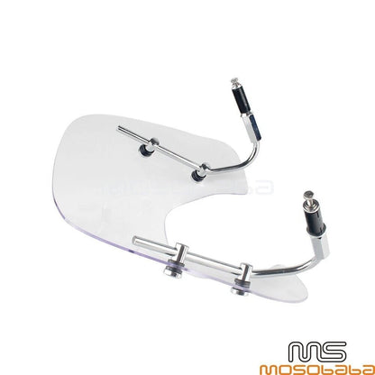 Windshield for Vespa Sprint 150 w/Stainless Steel Bracket