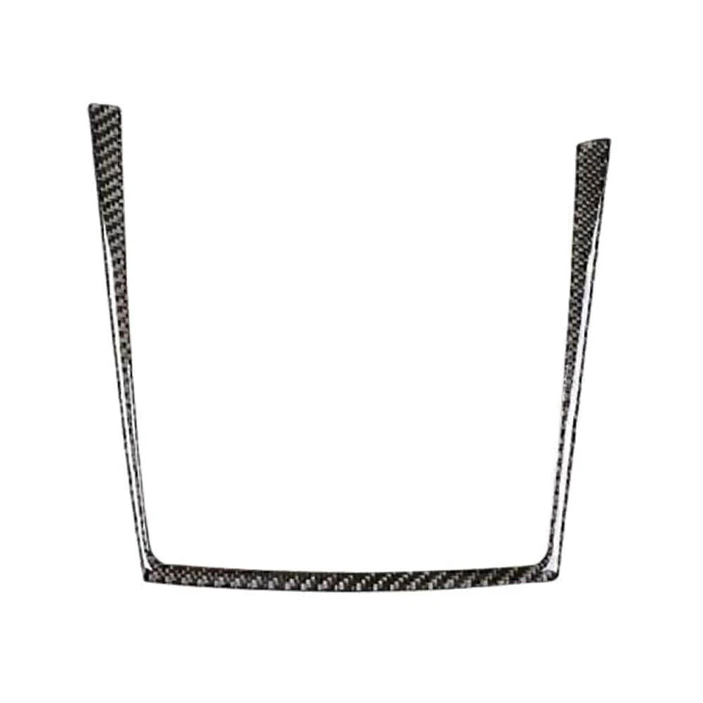 Carbon Fiber Water Cup Holder Trim for BMW X5 X6 E70 E71 (2009-2013)