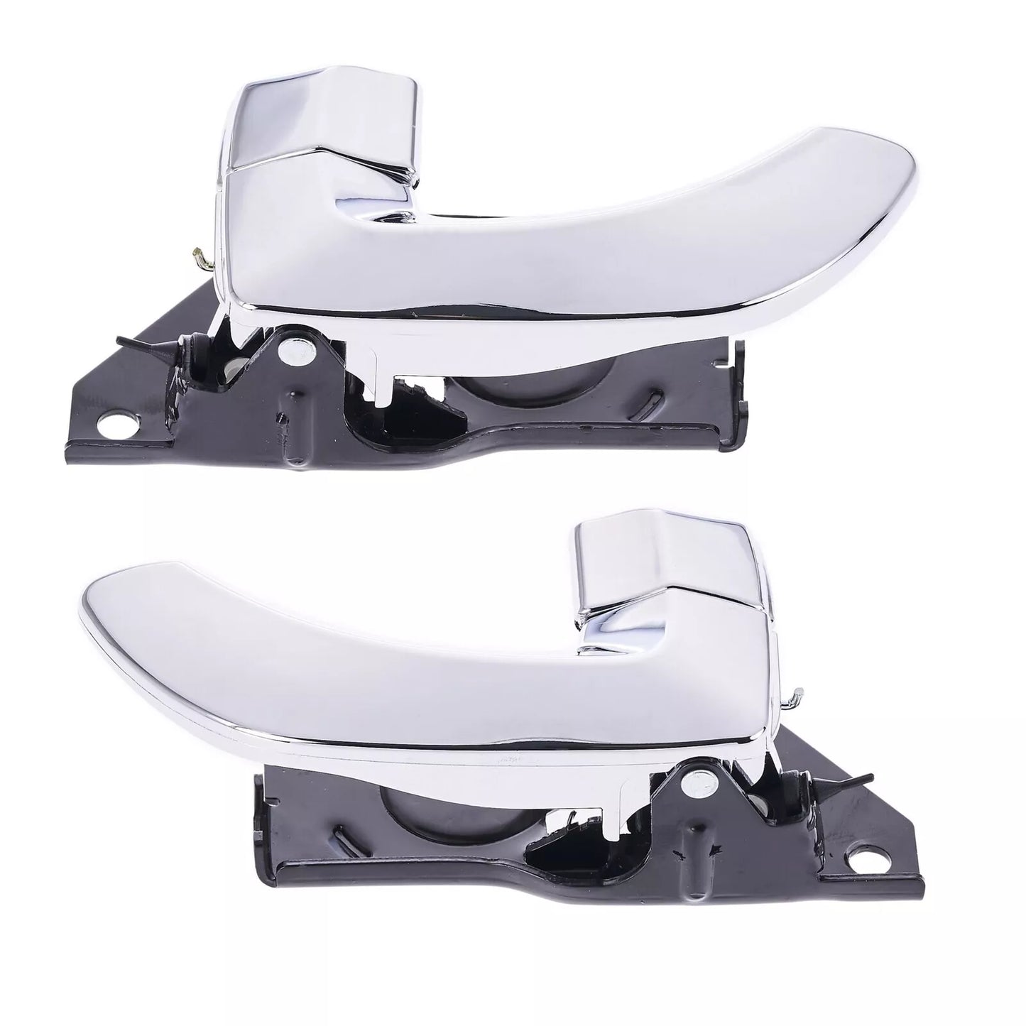 Door Handle Inner Set of 2 for Hyundai Santa Fe SM (2000-2005) Chrome