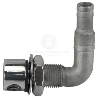 Fuel Breather Marine Boat Fuel Tank Breather 90° Bend 316 Stainless Steel