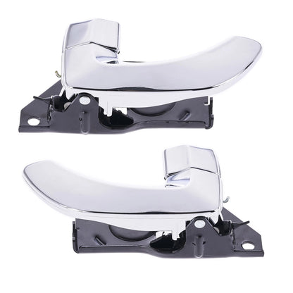 Door Handle Inner Set of 4 Chrome for Hyundai Santa Fe (2000-2005)