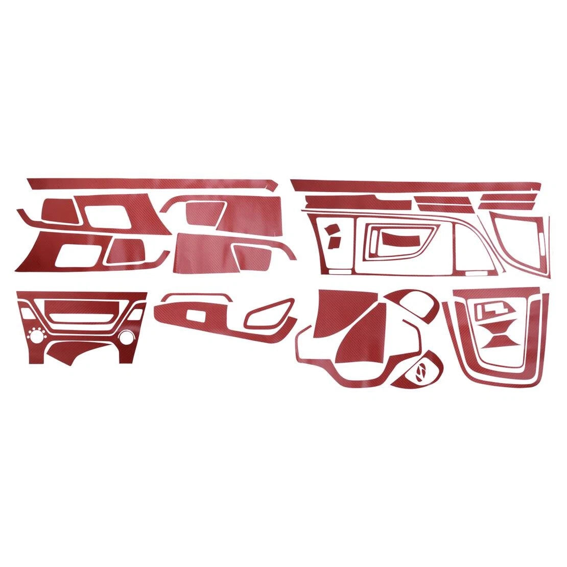 Interior Decoration Molding Wrap Sticker for Hyundai Elantra (2016-2018)