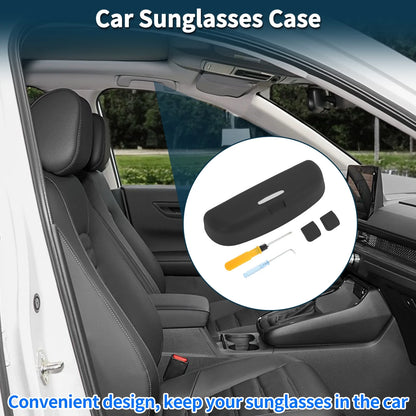 Sunglasses Case for Mitsubishi Outlander Eyeglasses Holder Black