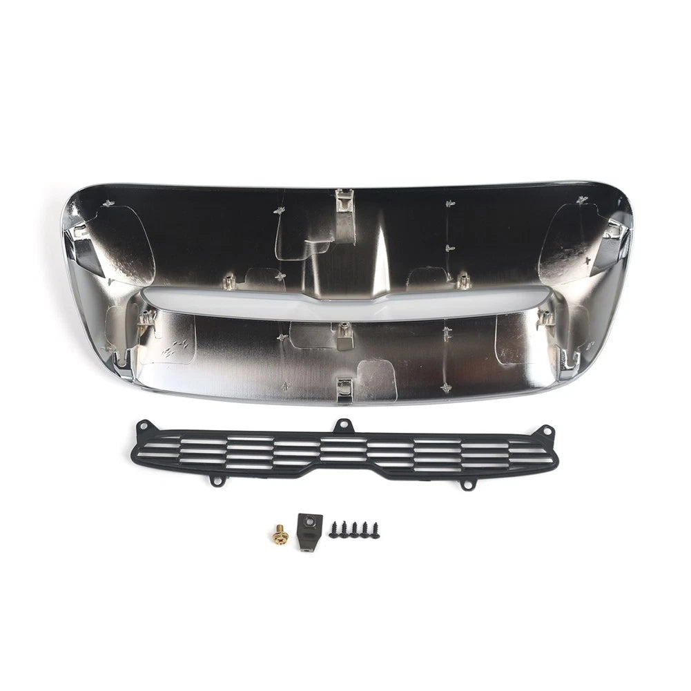 Chrome Front Hood Air Intake Vent Scoop for BMW Mini Cooper (2007-2013)