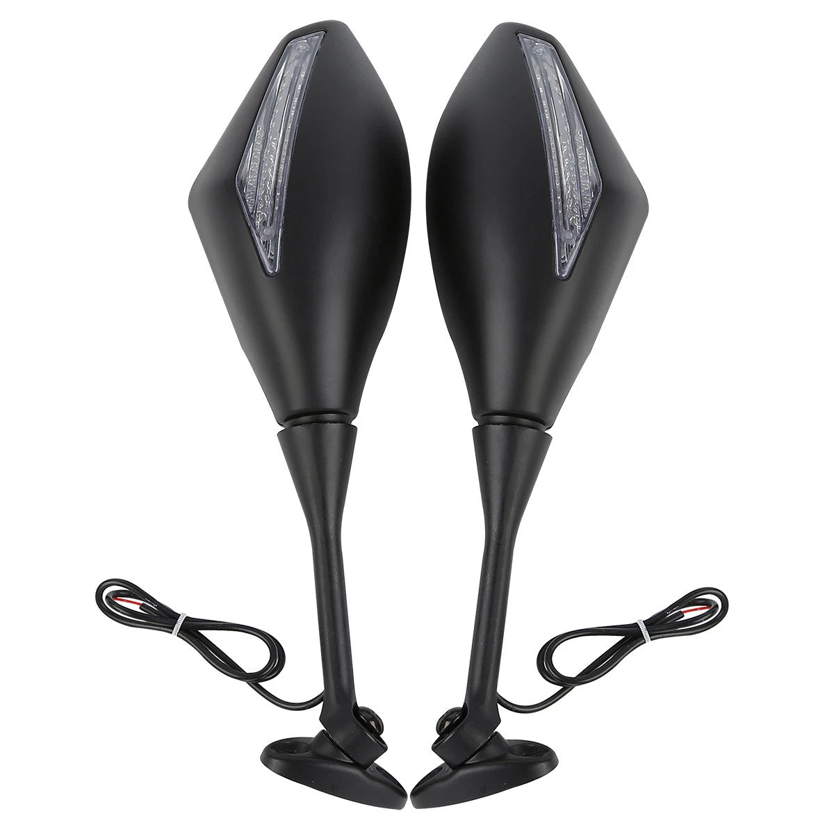 LED Turn Signal Mirrors for Honda CBR600RR (2003-2024) & CBR1000RR (2004-2007)