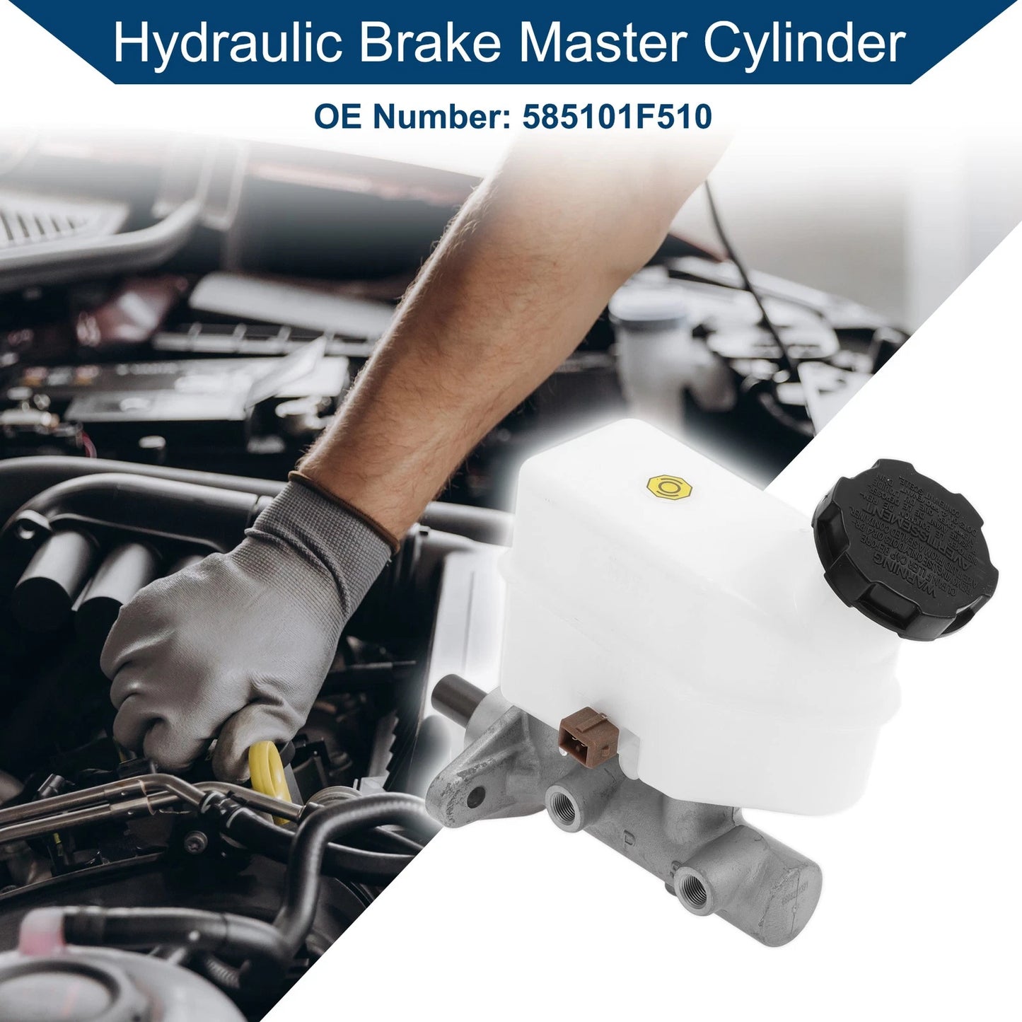 Brake Master Cylinder with Reservoir for Hyundai Tucson (2008-2009)