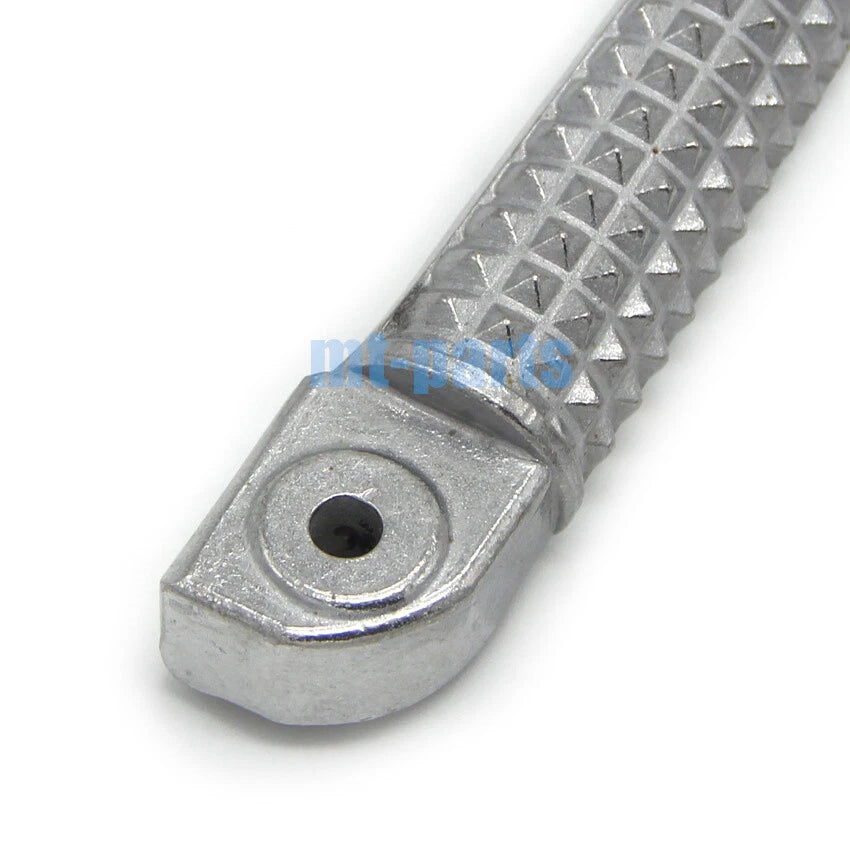 Silver Rear Footrest Pegs for Yamaha YZF R6S YZF600 (2003-2009)