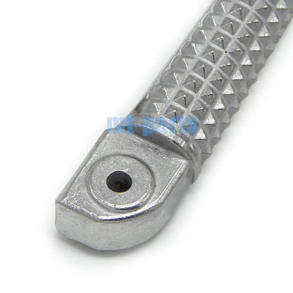 Silver Rear Footrest Pegs for Yamaha YZF R6S YZF600 (2003-2009)