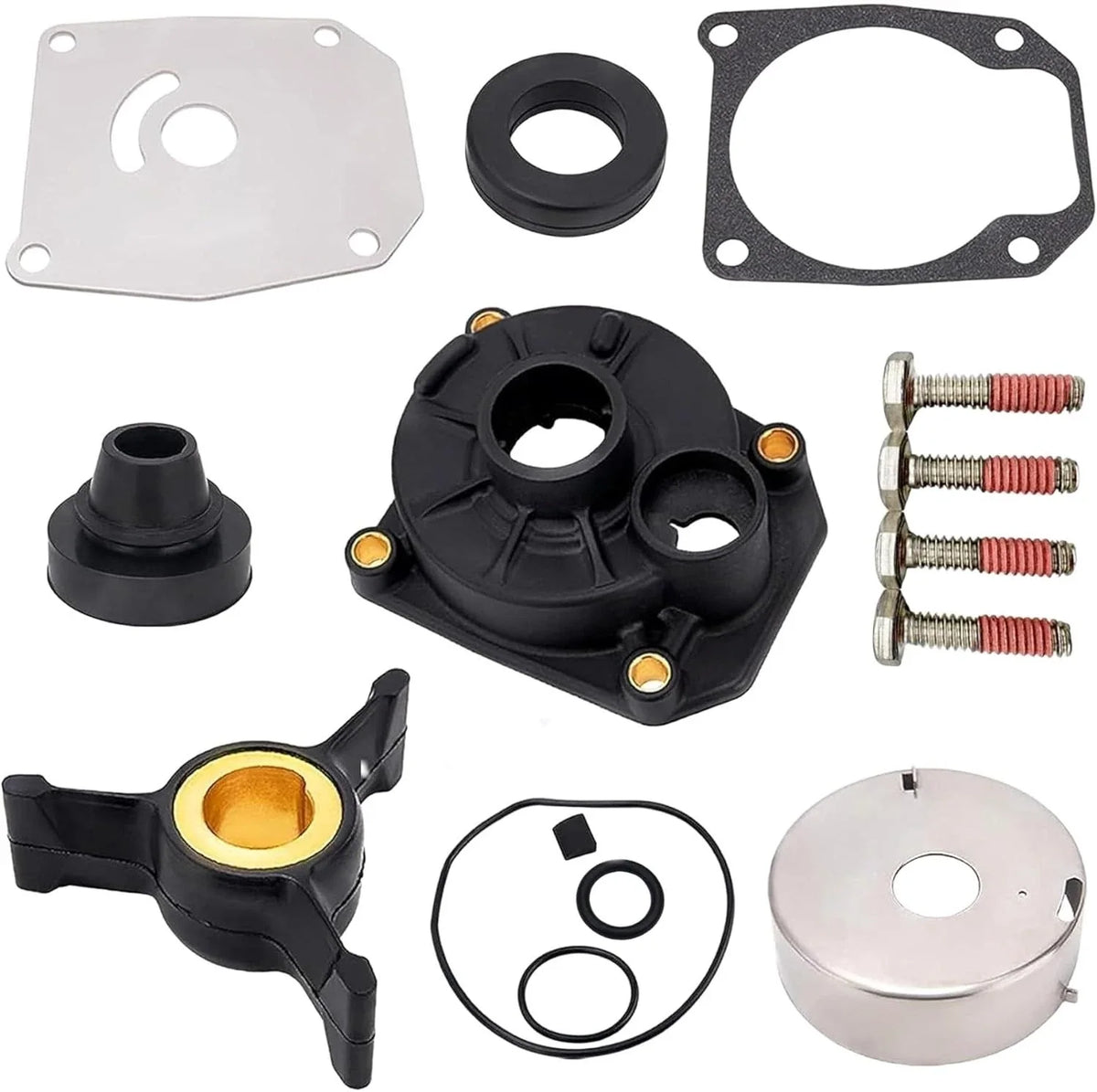 Water Pump Impeller Rebuild Kit for Johnson Evinrude 35-50 HP Models