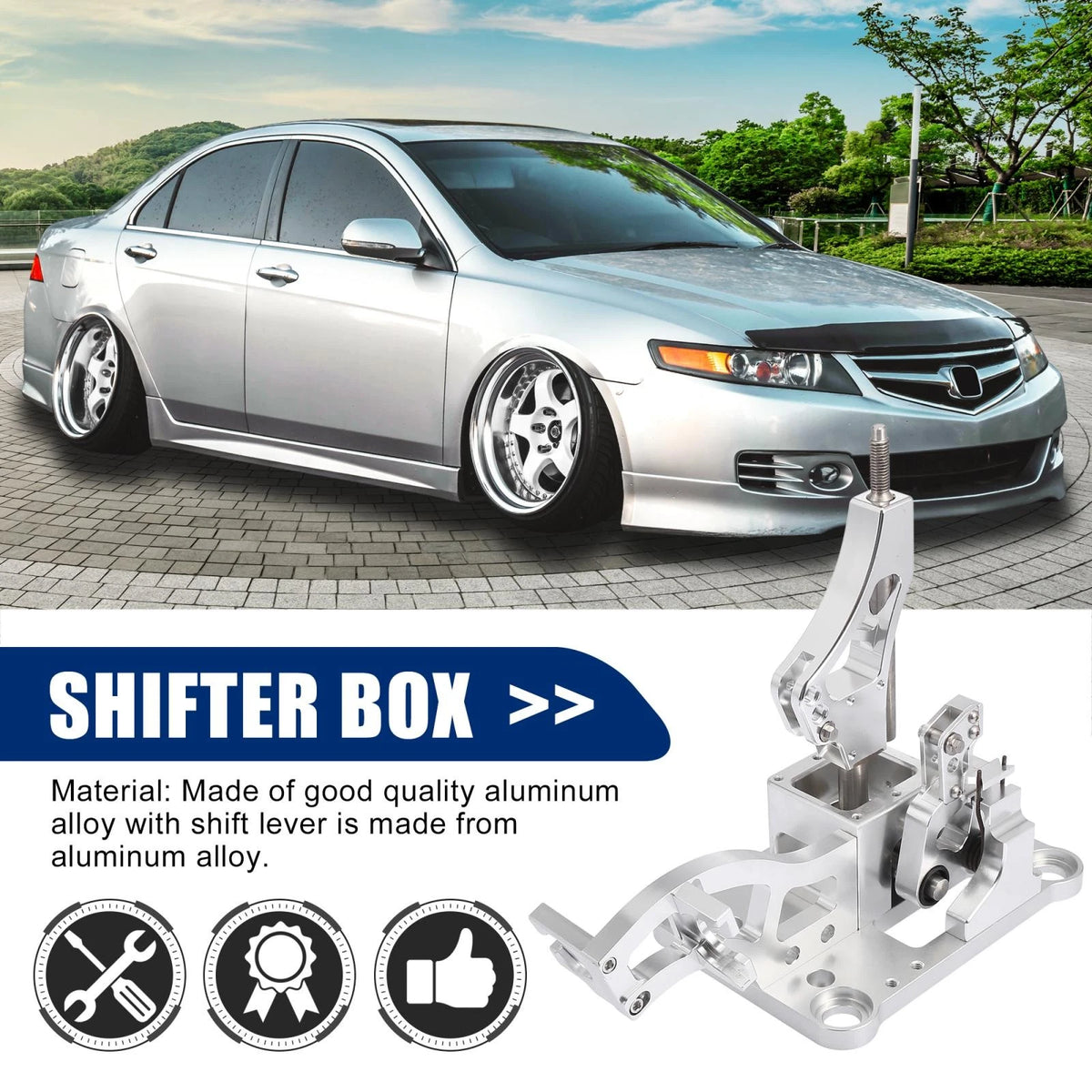 Shifter Box Set for Acura RSX Type S, Honda Civic (2001-2006)