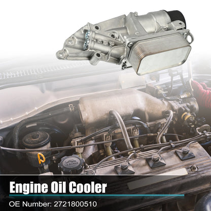 Engine Oil Cooler Housing Assembly for Mercedes-Benz C230 C280 (2008-2010)
