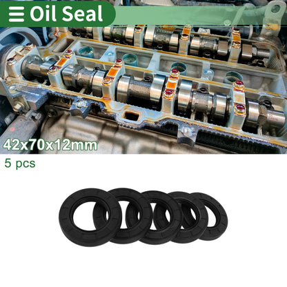 Oil Seal 42x70x12mm NBR Rotary Shaft Seal for Make Model