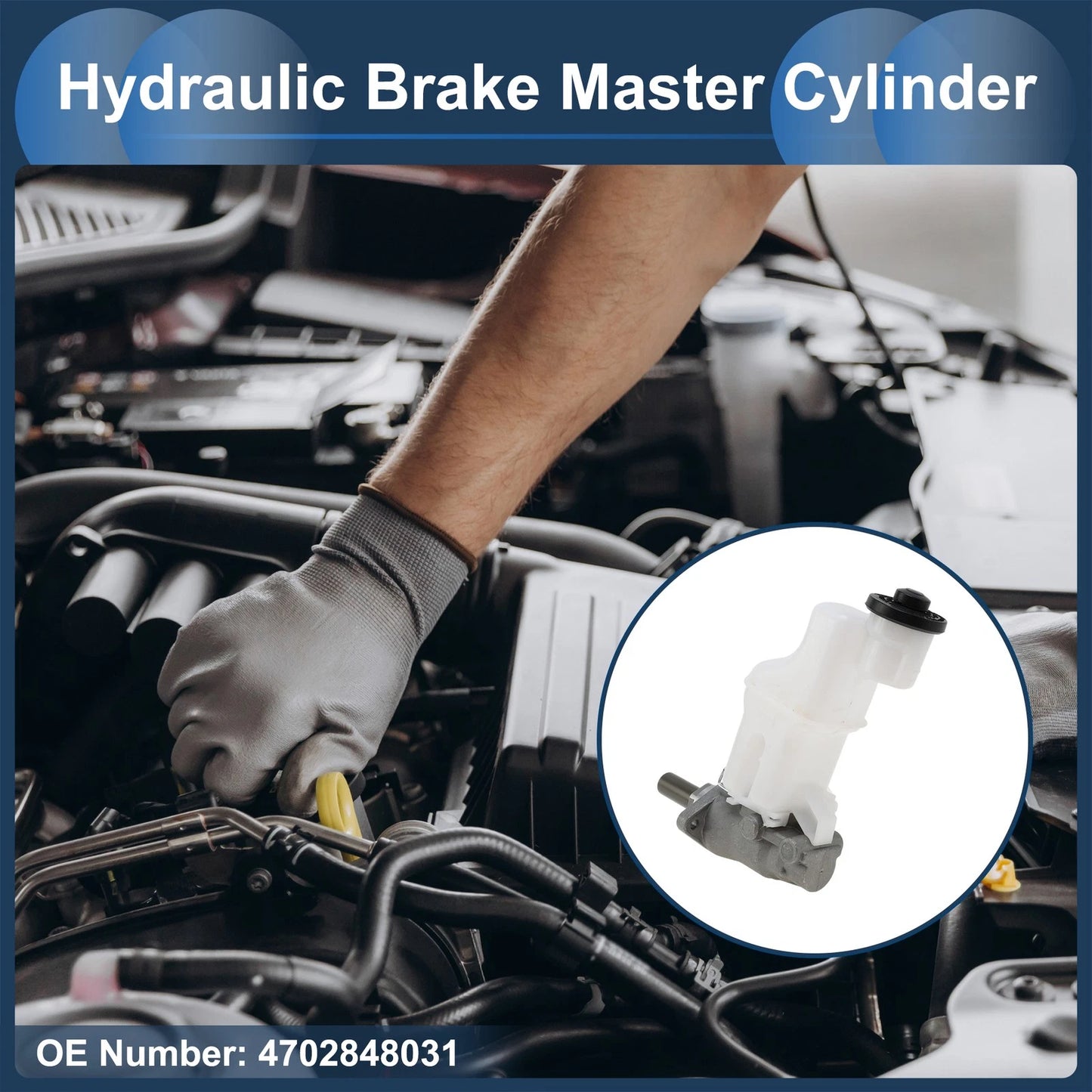 Brake Master Cylinder with Reservoir for Toyota Highlander (2001-2003)
