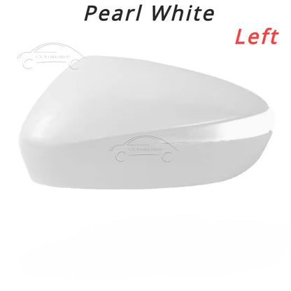 Side Mirror Cover Lamp Lens Mirror Frame Lower Base Cap for Mazda CX5 (2015-2016)