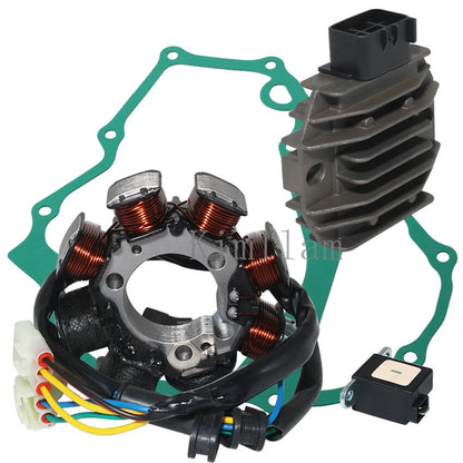 Stator, Rectifier, Gasket for Honda TRX250 Recon, TRX250EX Sportrax (97-08)