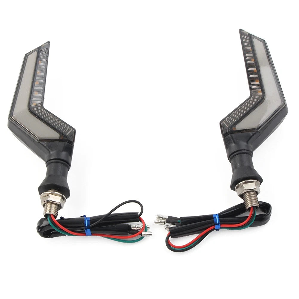 LED Turn Signal Lights for Honda Motorcycle - 2 x Amber Blinker
