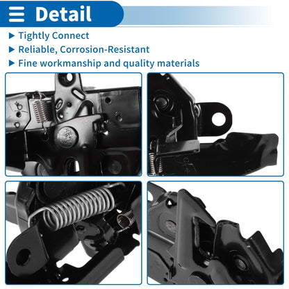Bonnet Latch Assembly for Toyota Corolla (2014-2019) - 1 x Quality Replacement