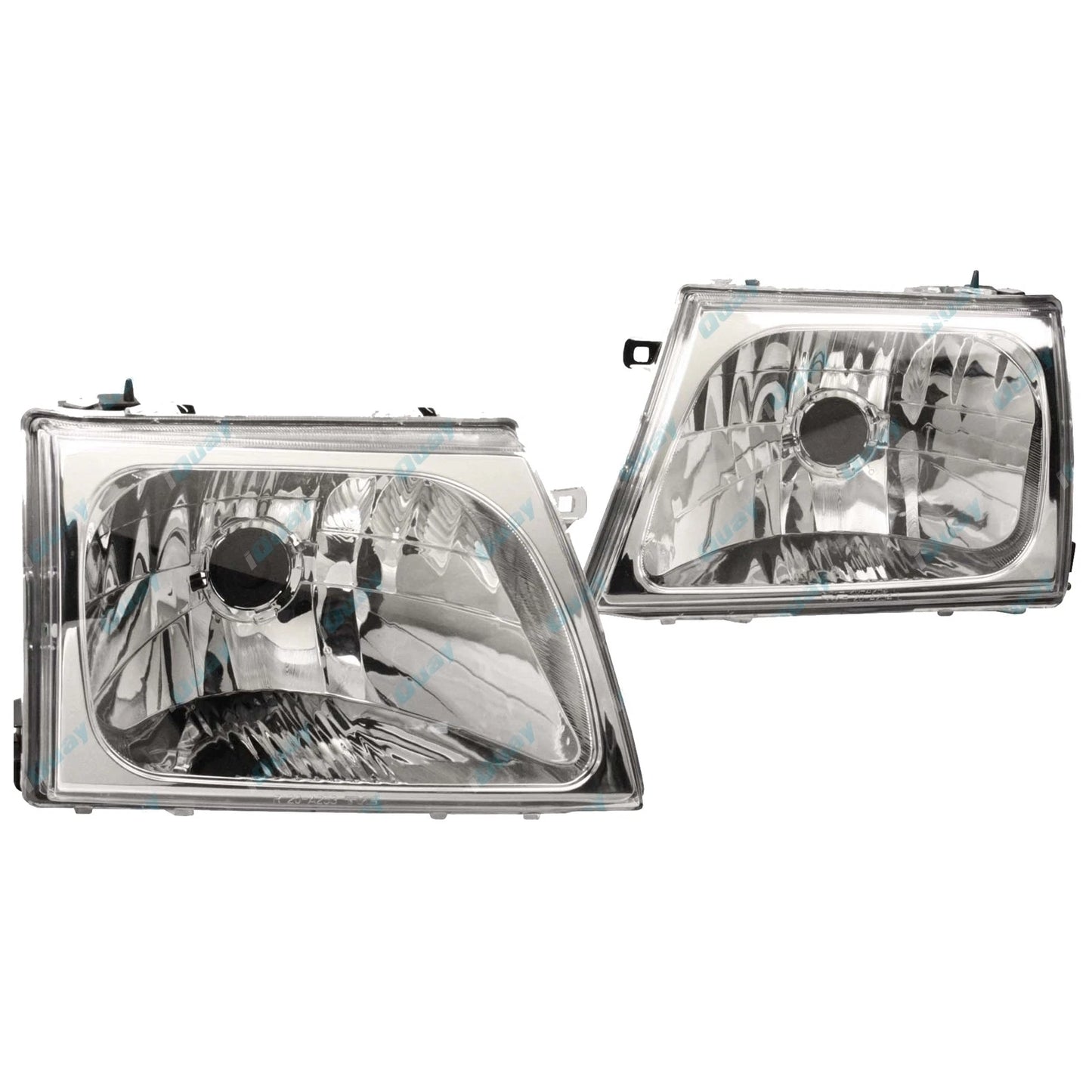 LH & RH Replacement Headlights Pair for Toyota Hilux SR5 (2001-2005)