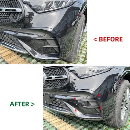 Front Bumper Side Air Vent Trim Cover for Benz GLC Class X254 (2023-2024)