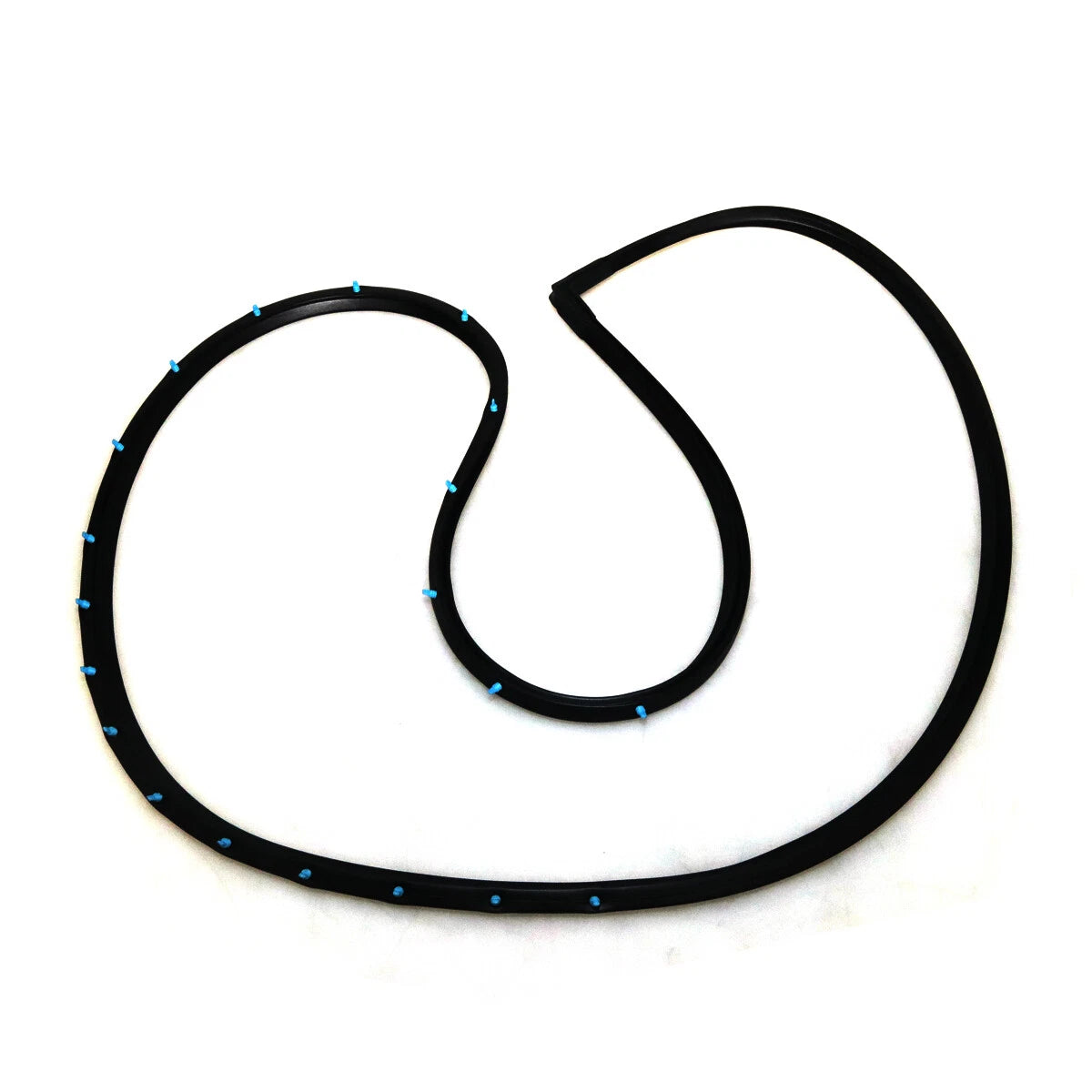 Rear Door Weatherstrips for Toyota Corolla KE10/KE11/KE15/KE17/TE10/TE11 1966-1970