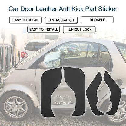 Car Door Leather Anti Kick Pad Sticker for Mercedes-Benz Smart (2022)