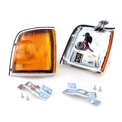 Chrome Turn Light  Light x2 for Holden Rodeo Isuzu TF TFR Vauxhall Brava 1988-2002