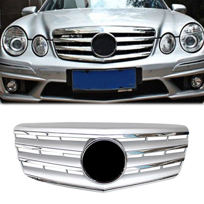 Front Upper Bumper Mesh Grille for Mercedes-Benz E Class W211 (2007-2009)