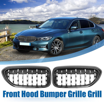Front Hood Bumper Grille for BMW 530e 530i 540d 540i xDrive (2017-2023)