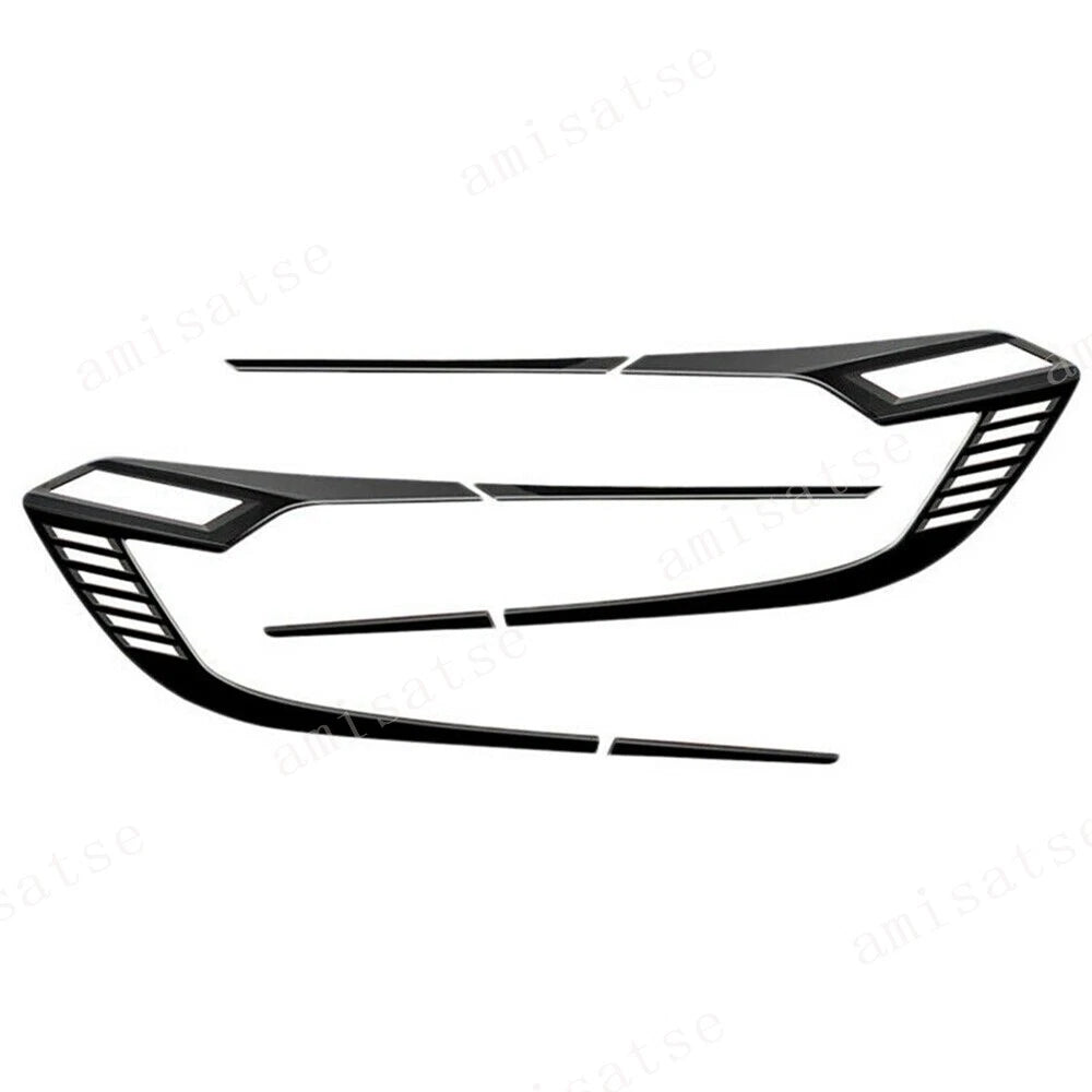 6 x ABS Rear Tail Light Lamp Covers for Honda Accord (2018-2022)