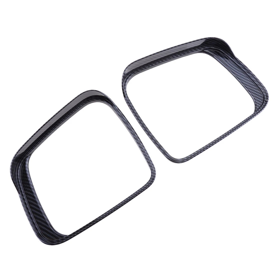 Black ABS Side Rearview Mirror Visor Cover for Dodge Durango (2011-2021)