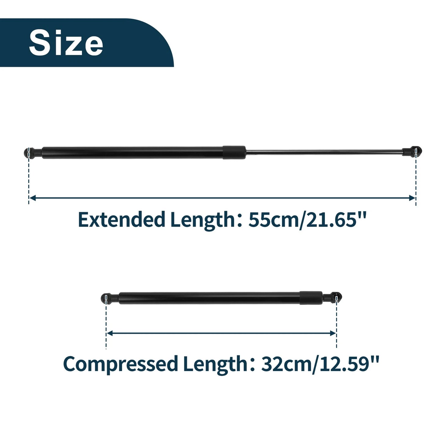 Rear Hatch Lift Supports for BMW E93 328i 335i 335is M3 Convertible (2007-2013)