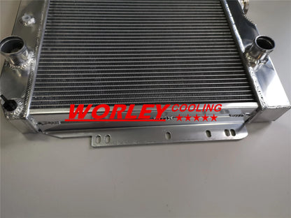 44mm Aluminum Radiator for Chevy Bel Air L6 V8 (1963-1965)