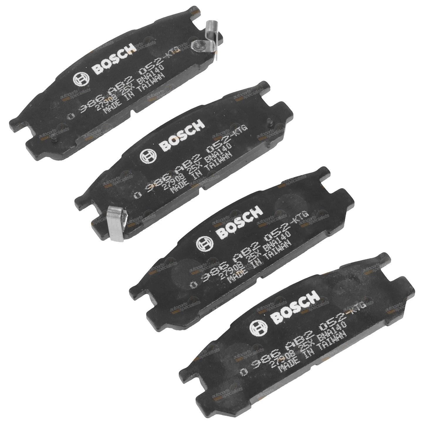 Rear Disc Brake Pad Set for Honda Civic (1991-1993)
