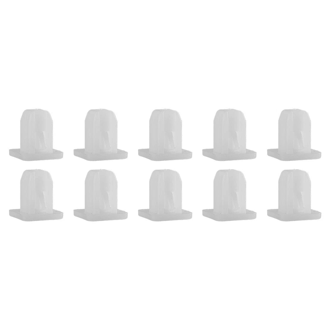200 x Car Bumper Fender Clip Rivets Fastener for Square Hole