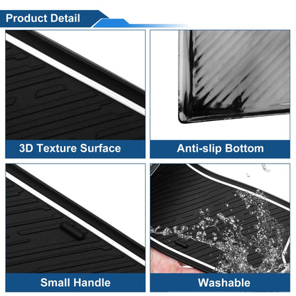 19 Pcs PVC Non-Slip Mat for Ford Ranger (2023-2025)