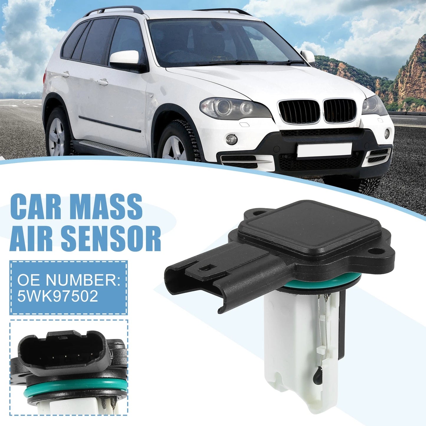 Mass Air Flow Sensor for BMW 535i, 330i (2006-2010)