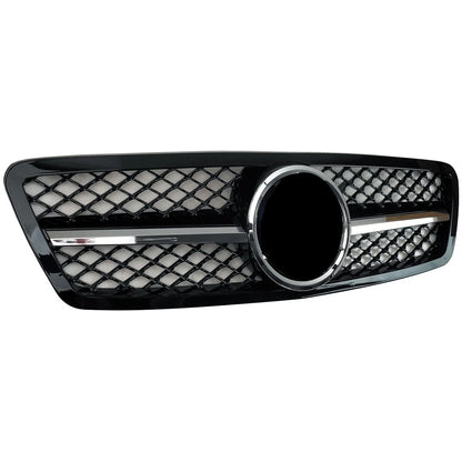 Grill Grille Mask for Mercedes Benz W203 C200 C230 C240 (2000-2007)