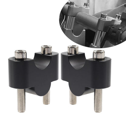 Handlebar Riser Lift Clamps 7/8" 25mm for Honda Suzuki Kawasaki
