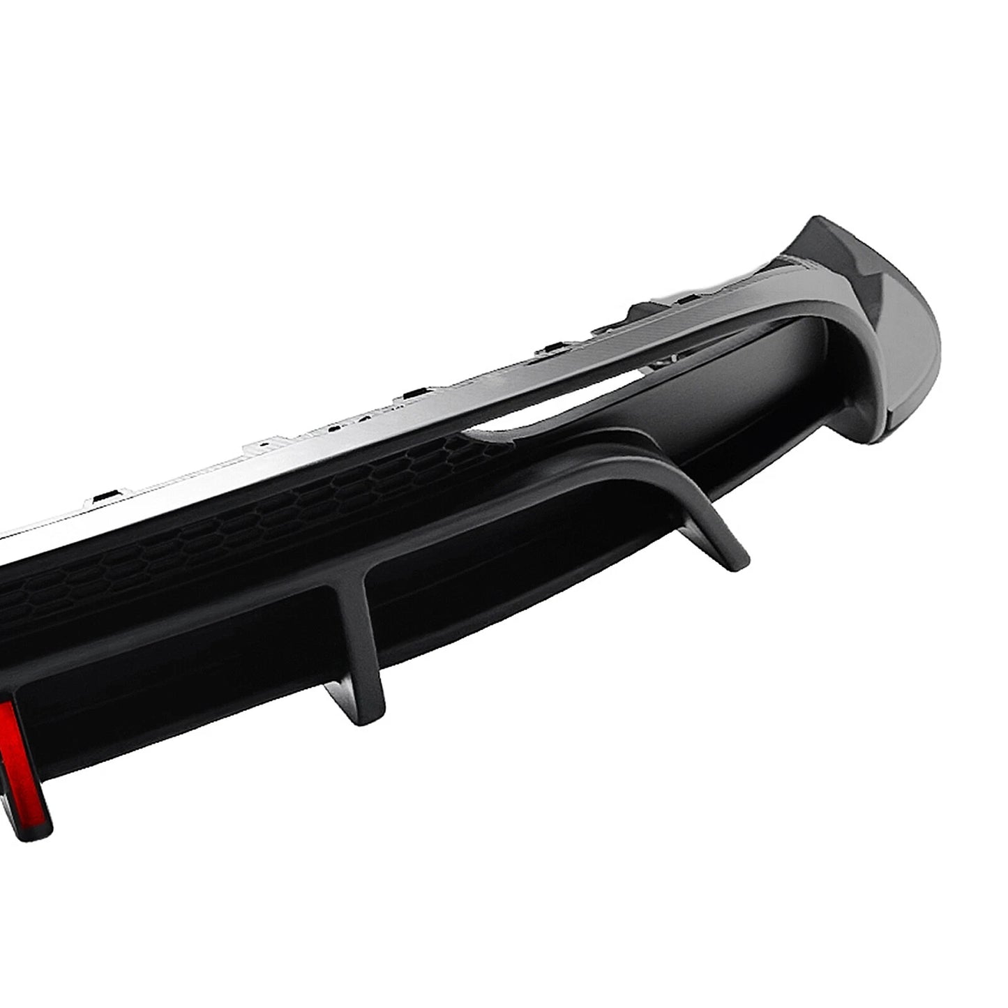 1x Matte Black Rear Bumper Diffuser for Tesla Model 3 (2024-2025)